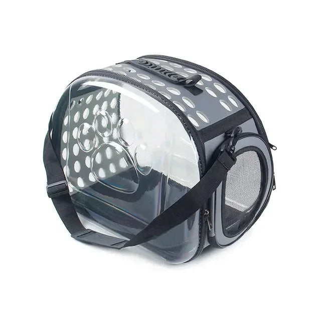 Transparent & Foldable Cat Carrier Bag - The Pet Reset