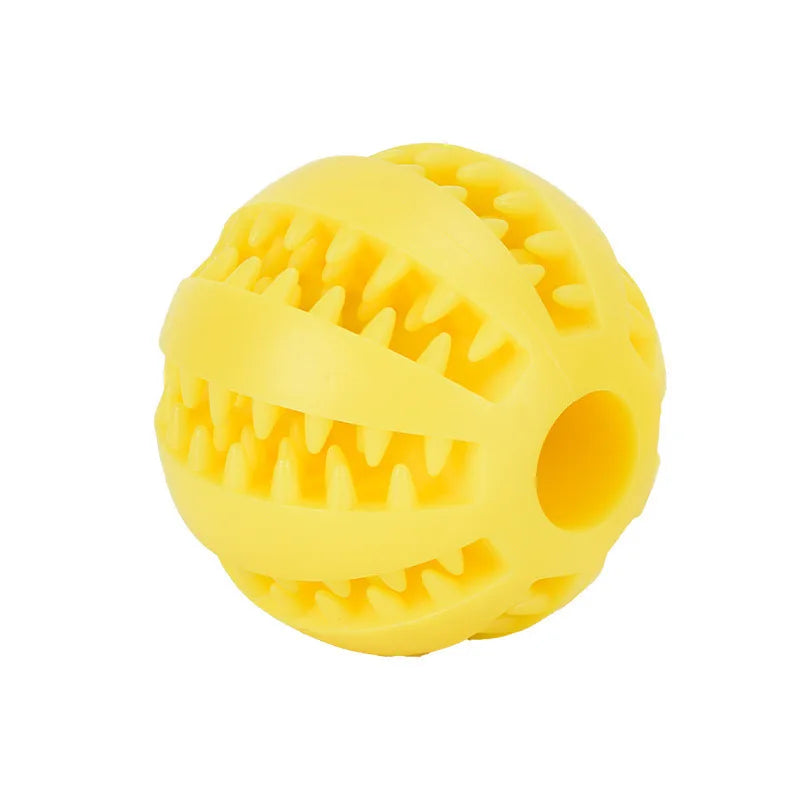 Dog Interactive Rubber Ball Chewing Toy - The Pet Reset