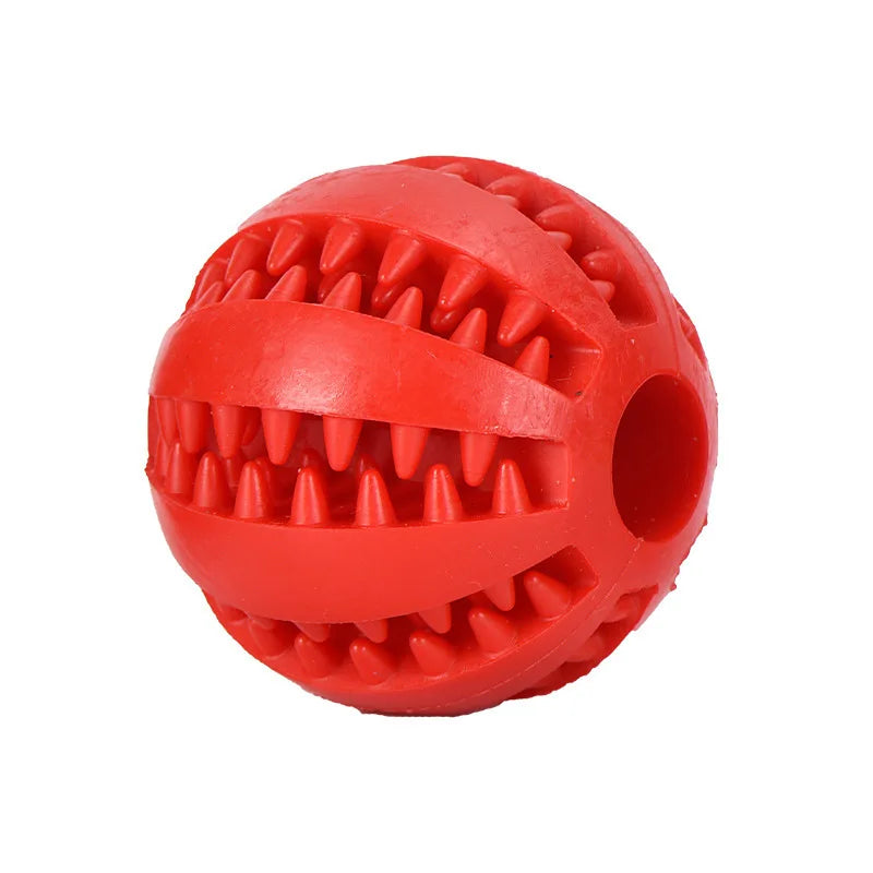 Dog Interactive Rubber Ball Chewing Toy - The Pet Reset