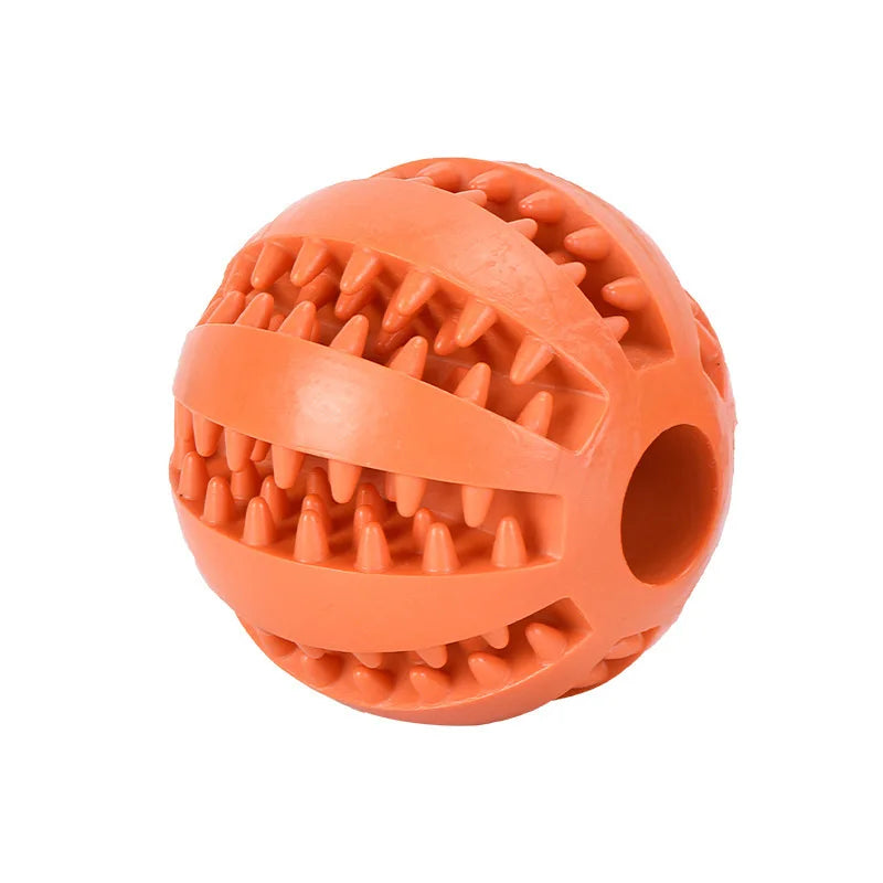 Dog Interactive Rubber Ball Chewing Toy - The Pet Reset