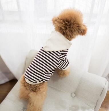 Matching Dog and Owner Striped Sweatshirt Hoodie - The Pet Reset