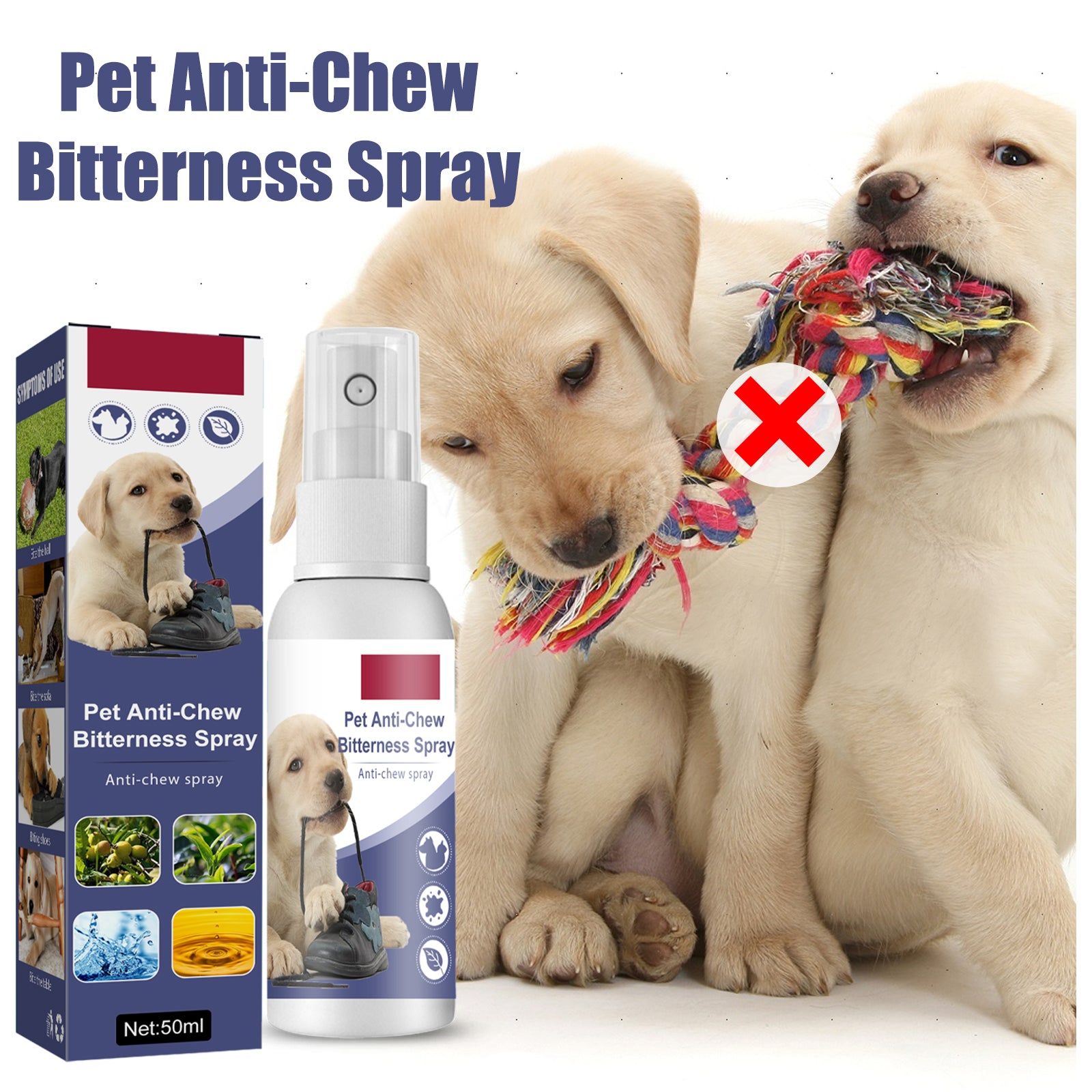 Pet Bitter Anti-Biting Spray - The Pet Reset