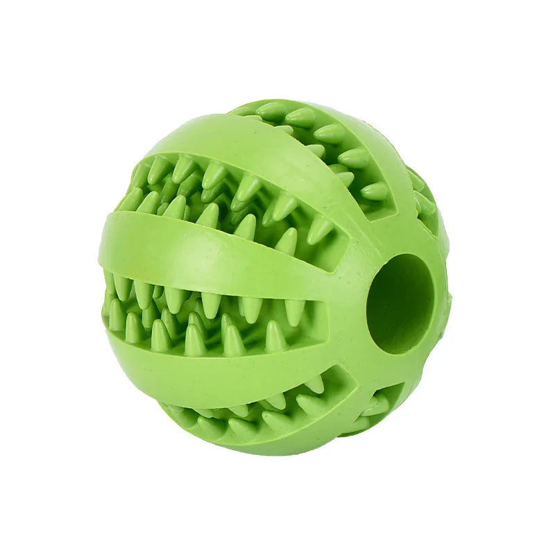 Dog Interactive Rubber Ball Chewing Toy - The Pet Reset
