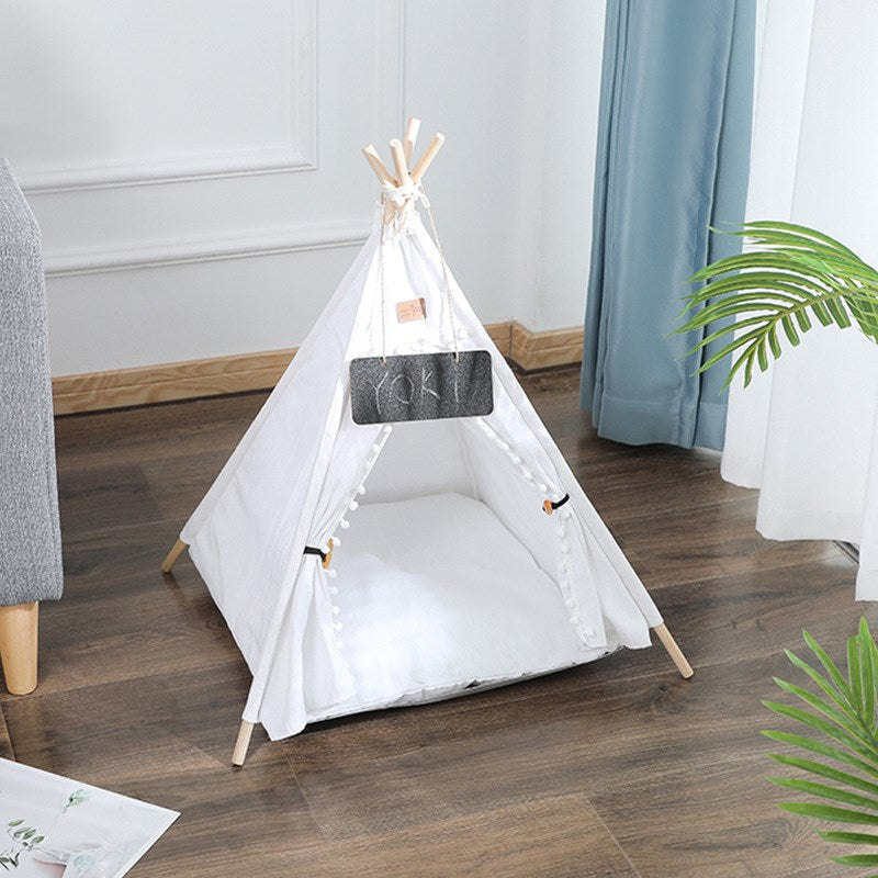 Linen Pet Tent - The Pet Reset
