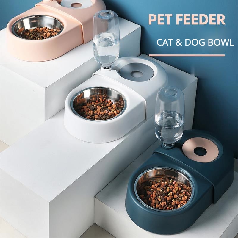 Automatic Water Dispenser Feeding Bowl - The Pet Reset