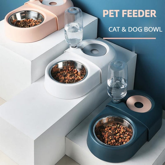 Automatic Water Dispenser Feeding Bowl - The Pet Reset
