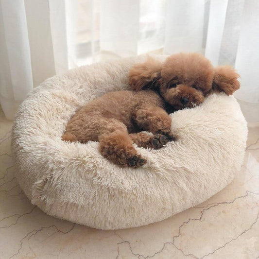 Plush Pet Dog Bed - The Pet Reset