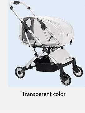 Fashionable Pet Four Wheeled Lightweight Foldable Separable Stroller - The Pet Reset