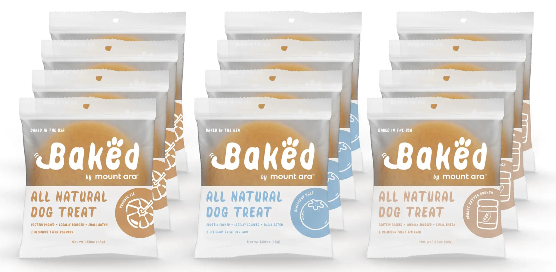 Chill Baked Human Grade All Natural Dog Biscuits 1.75 Oz Bulk Cookies for Dog Peanut Butter Dog Treats Individually Wrapped Dog Treats Healthy Dog Treats (Pack of 24 Cookies) - The Pet Reset