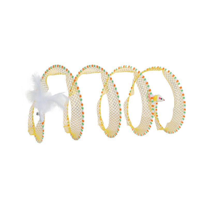 Spiral Foldable Tunnel - The Pet Reset