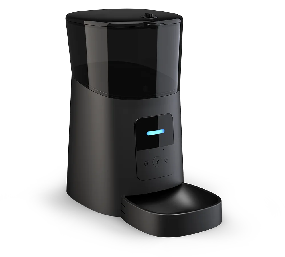Automatic Dog and Cat Feeder Wi-Fi Enabled & Smartphone App for iPhone - The Pet Reset