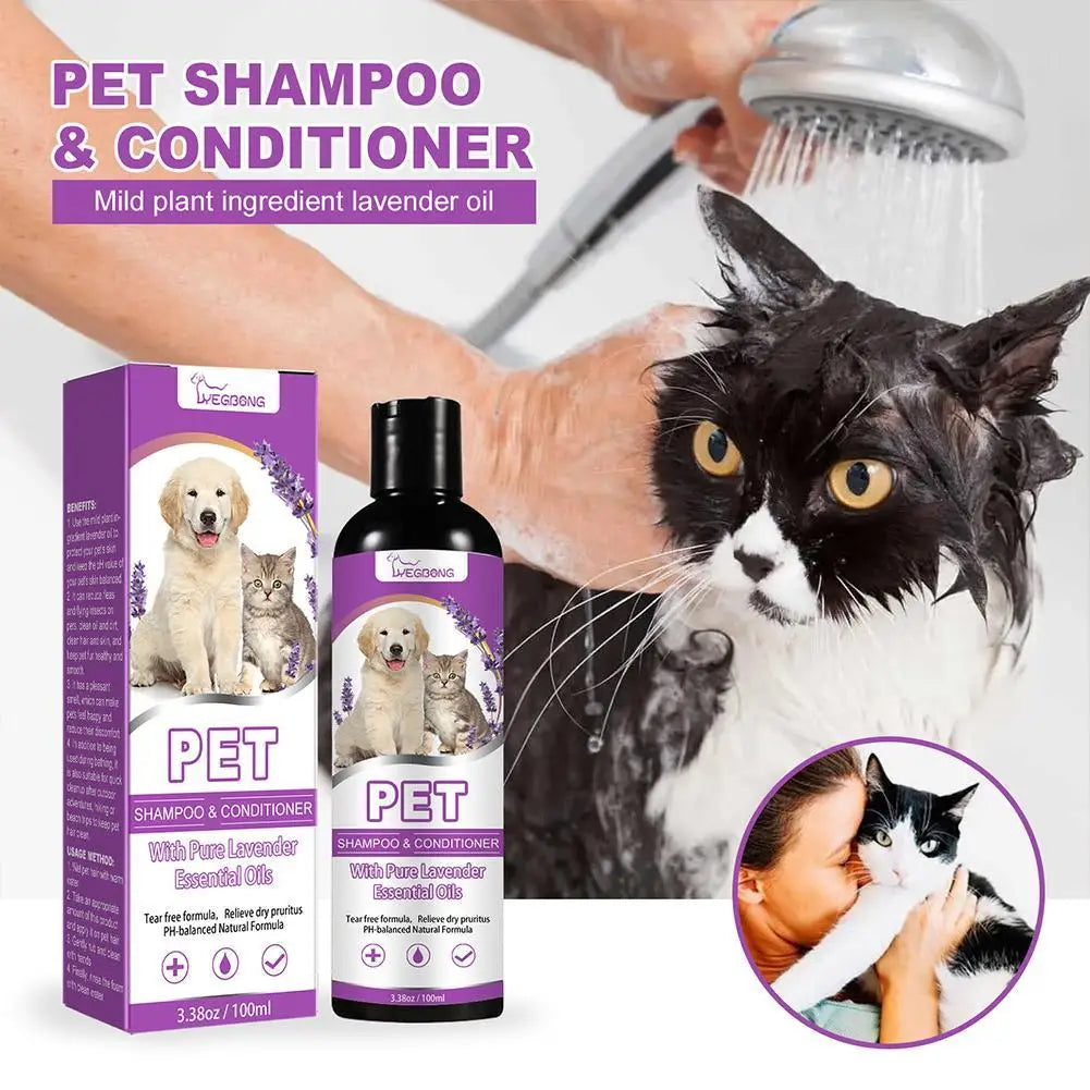 Pet Hair Softening Shampoo & Conditioner - The Pet Reset