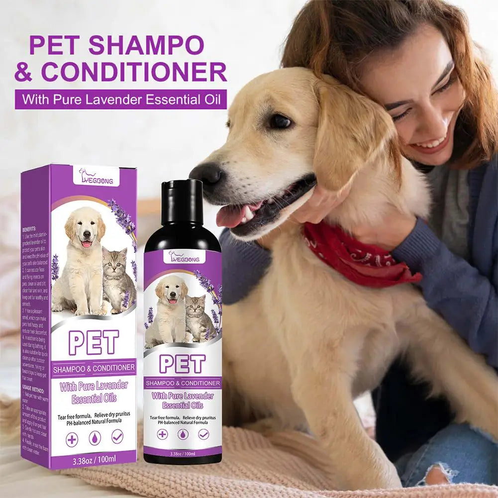 Pet Hair Softening Shampoo & Conditioner - The Pet Reset