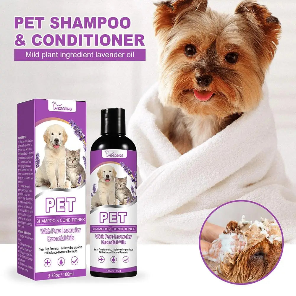 Pet Hair Softening Shampoo & Conditioner - The Pet Reset