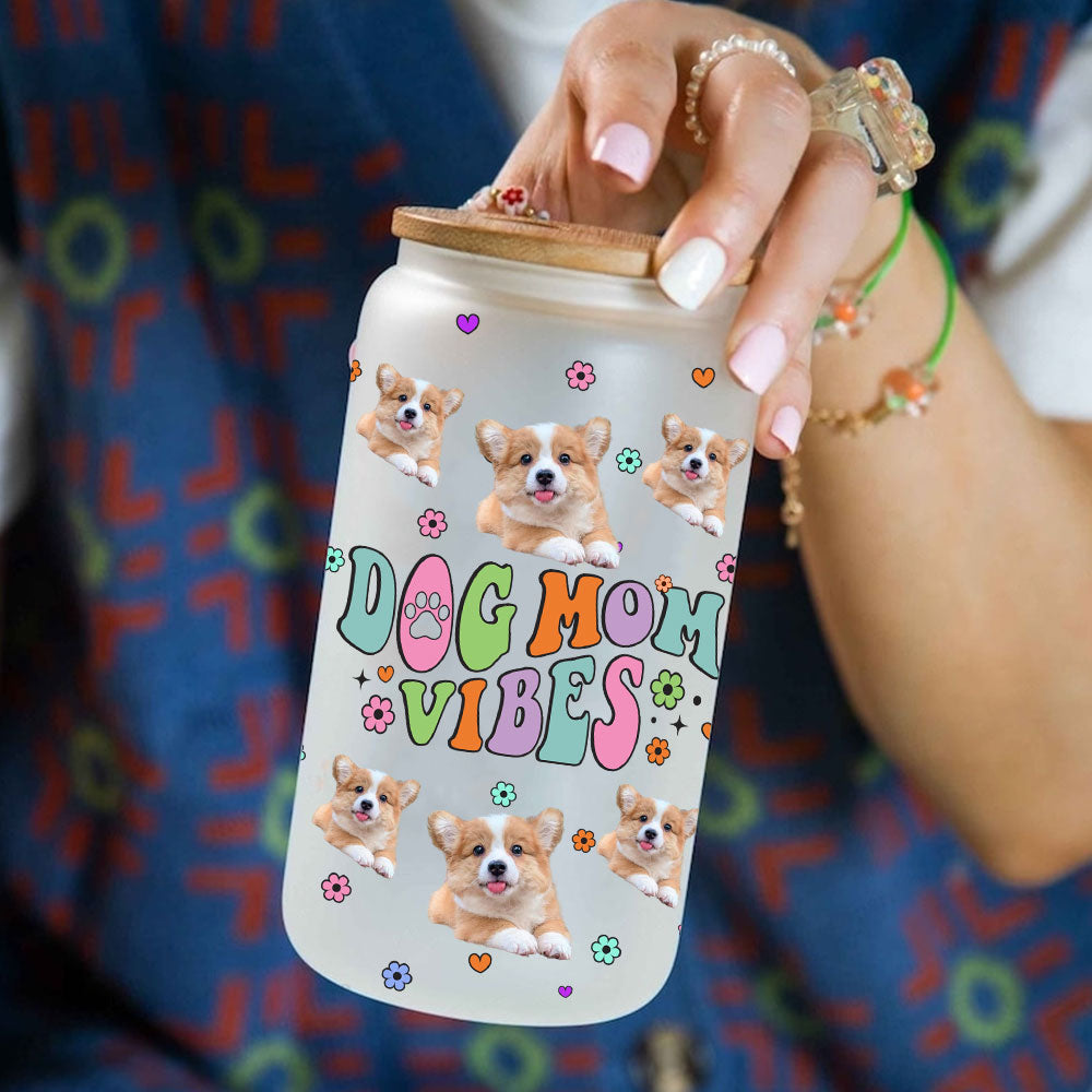 Customized Dog Frosted Glass Bottle - The Pet Reset