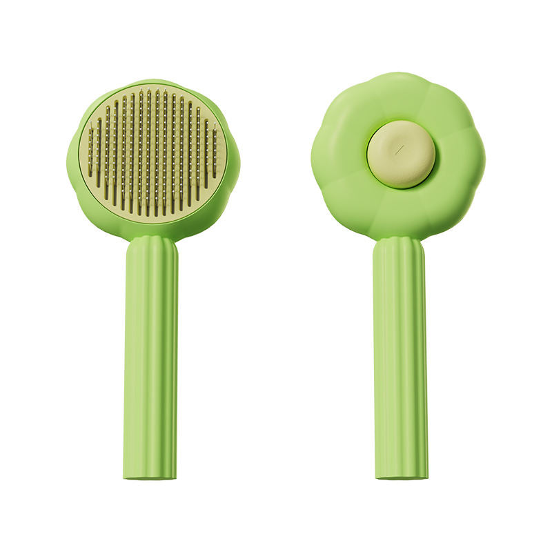 Self-Cleaning Needle Comb Pet Hair Remover - The Pet Reset