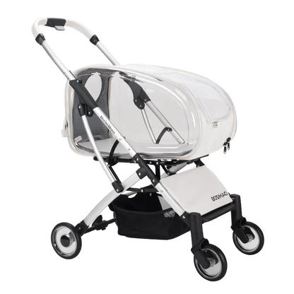 Fashionable Pet Four Wheeled Lightweight Foldable Separable Stroller