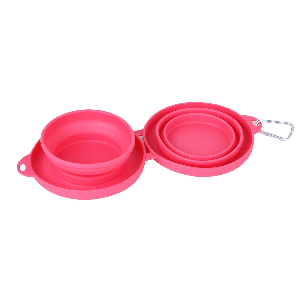 Folding Silicone Pet Bowl - The Pet Reset