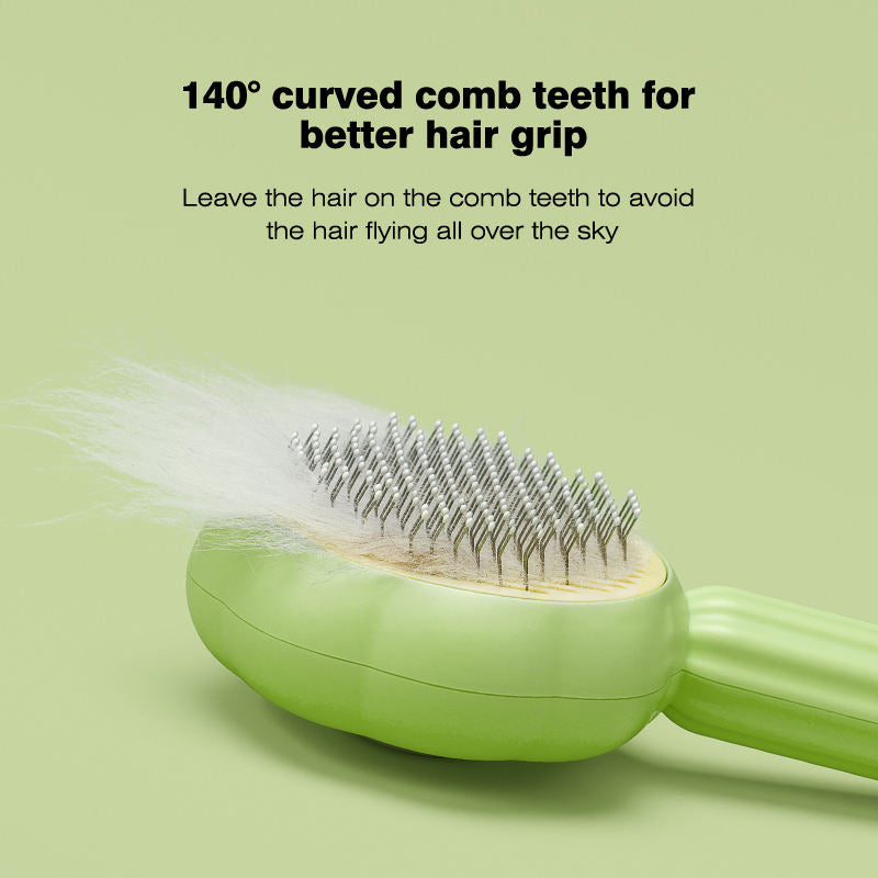 Self-Cleaning Needle Comb Pet Hair Remover - The Pet Reset