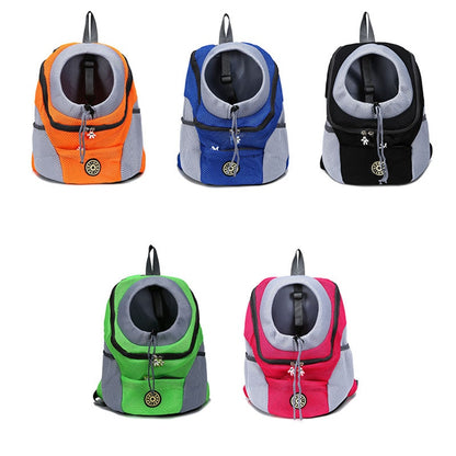 Nylon Pet Dog Carrier Bag Double Shoulder