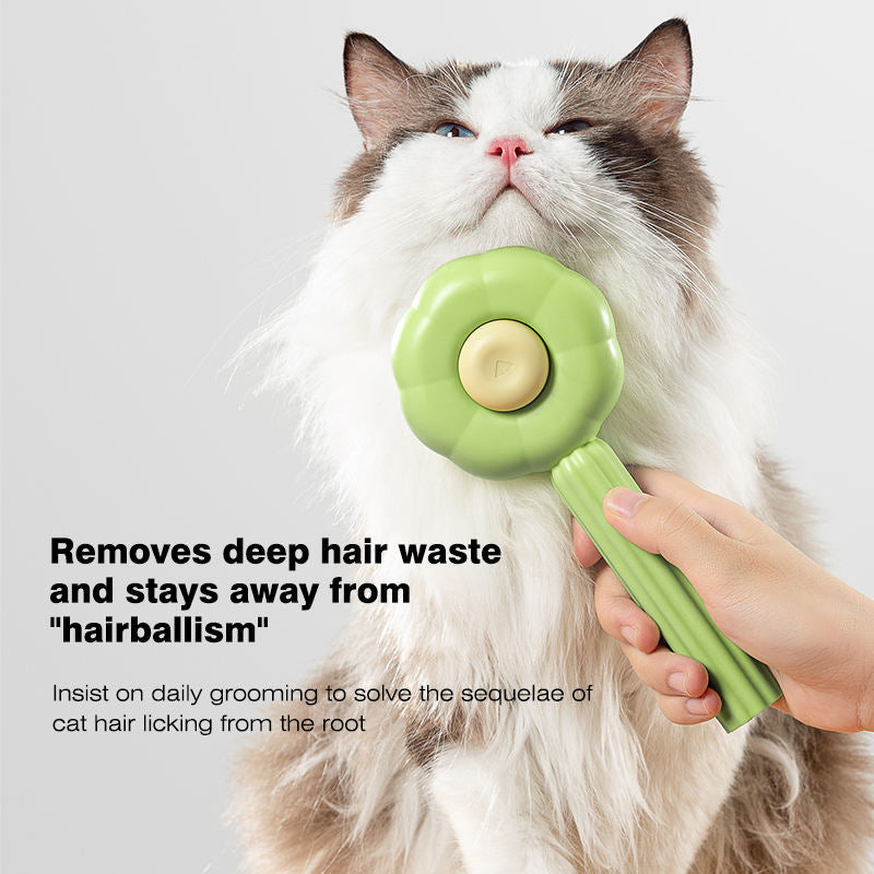 Self-Cleaning Needle Comb Pet Hair Remover - The Pet Reset