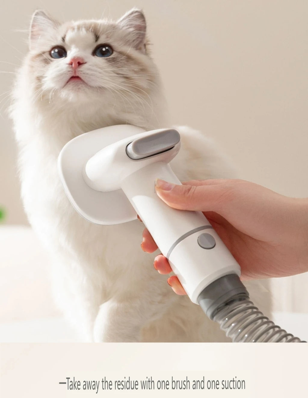 Pet Grooming Vacuum & Dog Grooming Kit