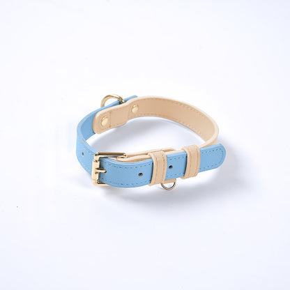 Genuine Leather Pet Collar - The Pet Reset