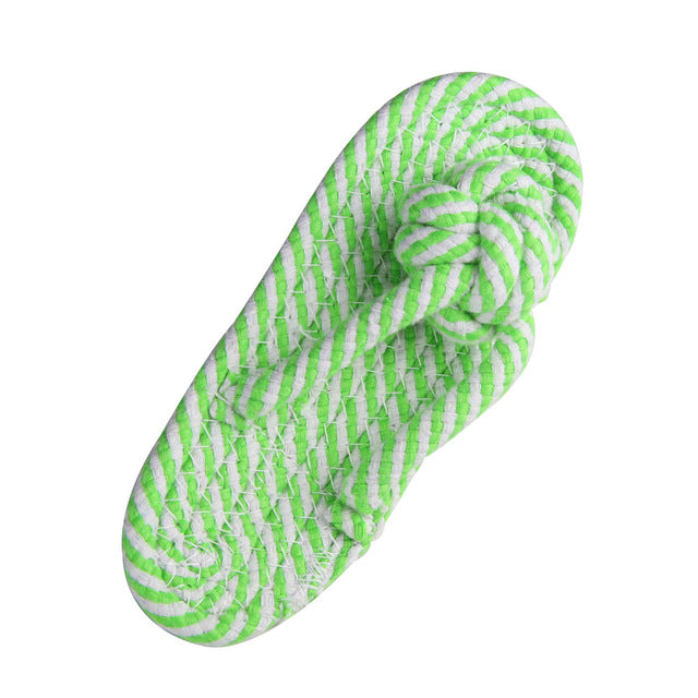 Cotton Rope Chew Slippers