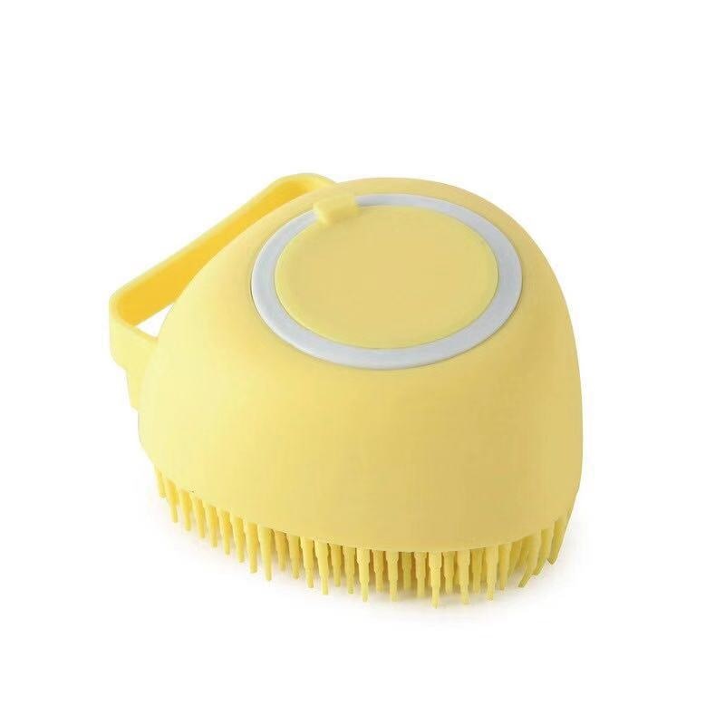 All in One Soft Safety Silicone Bath Brush for Dogs and Cats - The Pet Reset