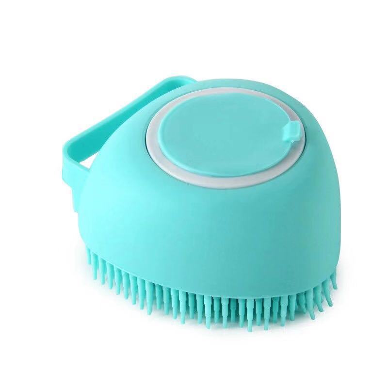 All in One Soft Safety Silicone Bath Brush for Dogs and Cats - The Pet Reset