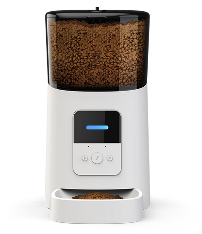 Automatic Dog and Cat Feeder Wi-Fi Enabled &  Smartphone App for iPhone - The Pet Reset