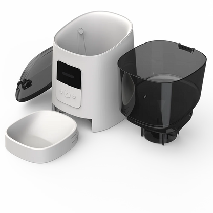 Automatic Dog and Cat Feeder Wi-Fi Enabled &  Smartphone App for iPhone - The Pet Reset