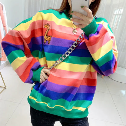 Rainbow Pet Matching Sweater