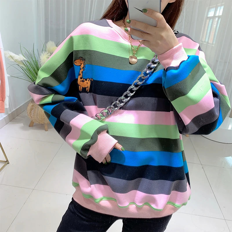 Rainbow Pet Matching Sweater